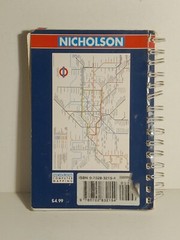 Stradario London – Nicholson Spiral Bound – Street Atlas – Central London 1994