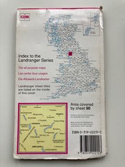 Ordnance Survey Landranger Map 90 Penrith, Keswick & Ambleside area