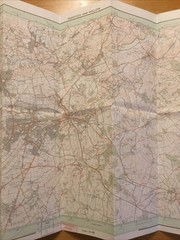 1991 Ordnance Survey Pathfinder Map 1199 ST 65/75 Radstock And Wellow