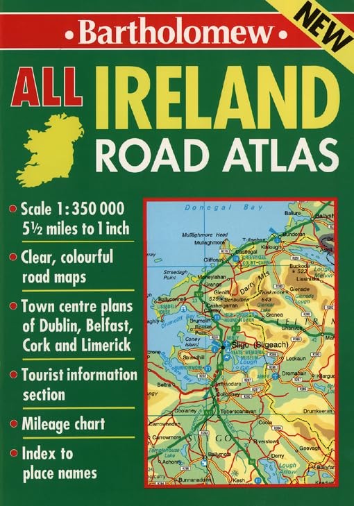 All Ireland Road Atlas Paperback / softback Book The Fast Free Shipping