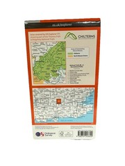 Chiltern Hills West Henley on Thames 171 Explorer Map Ordnance Survey