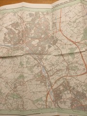 1989 Ordnance Survey Pathfinder Map 1119 TL 00/10 St Albans And Hemel Hempstead