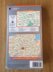 2010 Ordnance Survey Explorer Map 205 Stratford-upon-Avon & Evesham inc Alcester