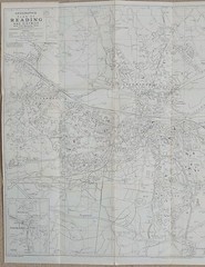 Geographia Large Scale Detailed Street Plan: Reading (1970’s).