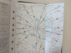 Jeppesen Airway Manual Southwest with Aeronautical Charts Maps 7 Ring Binder vtg