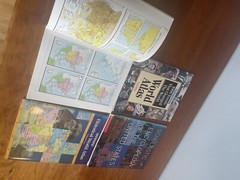 Hammond Historical World Atlas – 2 volume set, U.S. Encyclopedia, 1000 Events