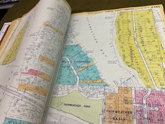 Kroll’s large Folio plat Atlas of Seattle: EASTSIDE Bellevue Medina Supplement