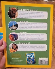 National Geographic Student World Atlas & Kids United States Atlas Book Lot Of 2