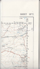 Ordnance Survey 1:25,000 First Series Map Sheet SP 72 Winslow