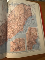 Hammond’s Family Reference World Atlas HB Vintage Illustrated Maps 1960 Census