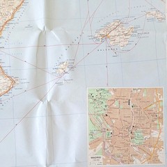 Bartholomew Euro Map – Spain & Portugal Scale – 1: 1,250,000 (1982).