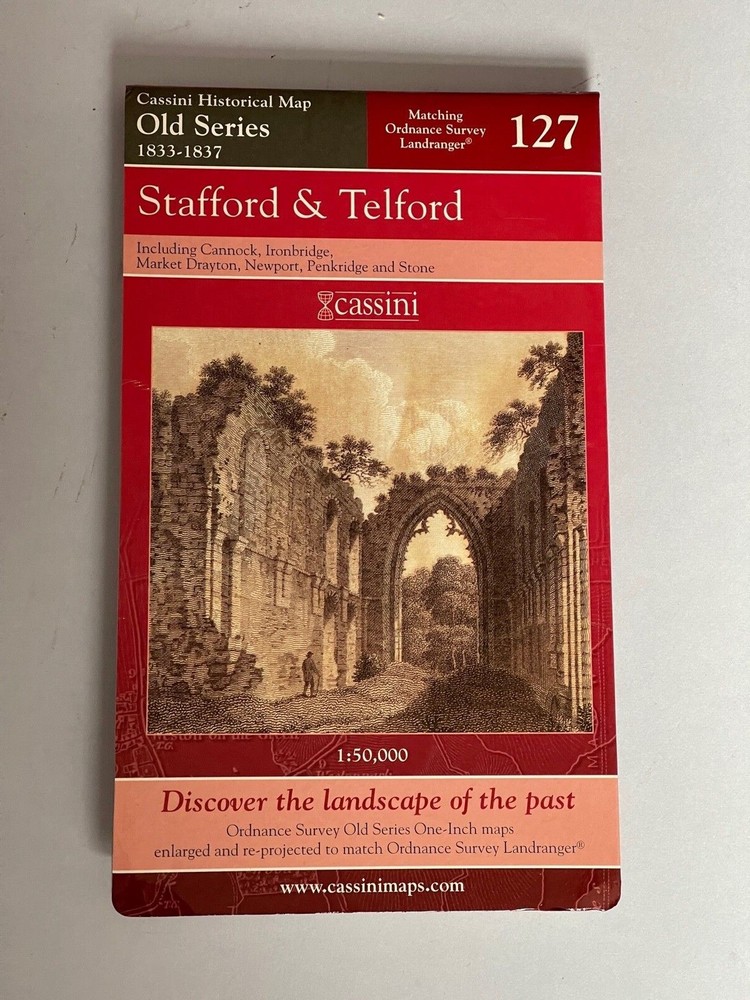 Cassini Historical Map, Stafford & Telford ( Reprint ), no 127