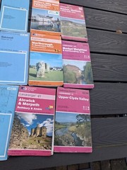 ordnance survey maps Joblot 43 Maps Used