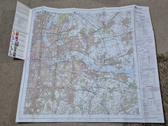 Ordnance Survey OS landranger Map 177 East London, Billericay & Gravesend 2002
