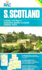 RAC Map 3 miles to 1 inch of South Scotland