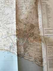 2011 Ordnance Survey Explorer Map 116 Lyme Regis And Bridport (incl Chard )