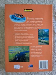 Weekend Escapes by Gregory’s See Australia Bruce Elder & Denise Imwold – PB