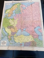 The Daily Telegraph War Map Of The Russian Front No. 6 Revised Edition