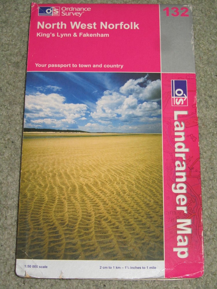 OS Ordnance Survey Landranger maps, surplus stock to clear from only £1.25 each