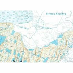 South Greenland Ivittuut Map 04 Hiking Trekking Toporaphic 1:75,000