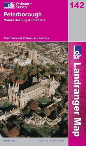 Peterborough, Market Deeping and Chatter… by Ordnance Survey Sheet map, folded
