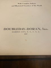 *Rare* 1937 Hammond’s New World Atlas – Doubleday Doran XLG Edition W/World Map