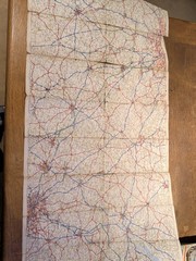 Bundle Vintage Road Maps Atlas BP/Esso/Mobil/National Benzole X 7 Pull Out