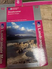 Strathnaver, Bettyhill and Tongue. Ordnance Survey 10,12,15,19. North Scotland