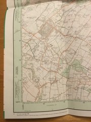 1989 Ordnance Survey Pathfinder Map 1119 TL 00/10 St Albans And Hemel Hempstead