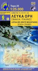 Anavasi Editions Lefka Ori: Sfakia – Pahnes (Map) (UK IMPORT)