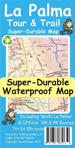 David Brawn La Palma Tour & Trail Map (Map)