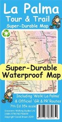 David Brawn La Palma Tour & Trail Map (Map)
