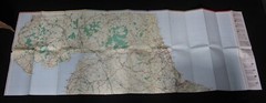 Marks & Spencer / The AA – 4 Miles to 1 Inch Map, Northern England – 1980