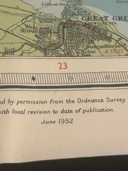 Vintage Bartholomew’s Half Inch Paper Map N. Yorkshire/S.York&Humber 33,36
