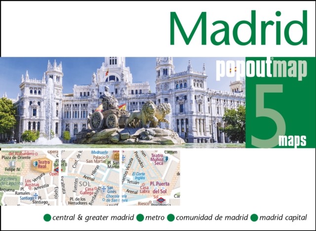 Madrid PopOut Map (Sheet map, folded)
