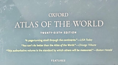 Oxford Atlas of the World 26th Edition Hardcover Geography Maps