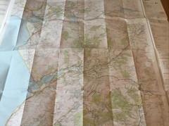 1974 Ordnance Survey Landranger Map 124 Dolgellau (incl Ffestiniog & Barmouth )