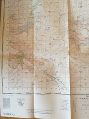 1963 Ordnance Survey One Inch Map 42 Ballater (incl Newkirk, Acharn, Crathie)