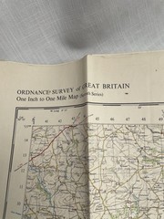 Vintage Ordnance Survey Map Sheet 175 Okehampton