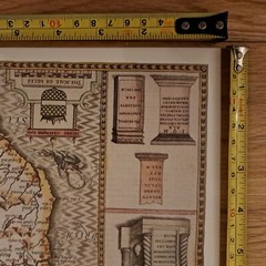 Tudor map of Cumberland by John Speed