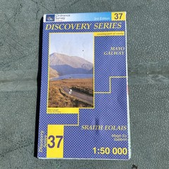 Bundle Of Discovery Series Irish OS 3 Maps # Galway 37, Donegal 3 & Kerry 78