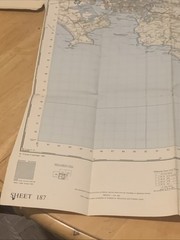 Ordnance Survey One Inch Map Sheet 187 Plymouth 1961 Seventh Series OS Map
