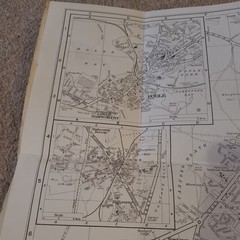 Geographia Bounemouth and Poole Detailed Street Plan Vintage Map