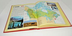 The Doubleday Childrens Atlas Maps Flags Photos Charts Book 1987-1988