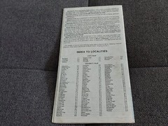 Vintage NRMA Newcastle And Environs Fold Out Paper Map