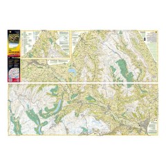 Pocket Size Map Brecon Beacons Black Mountain Mini XT40 Waterproof Walker Ultra