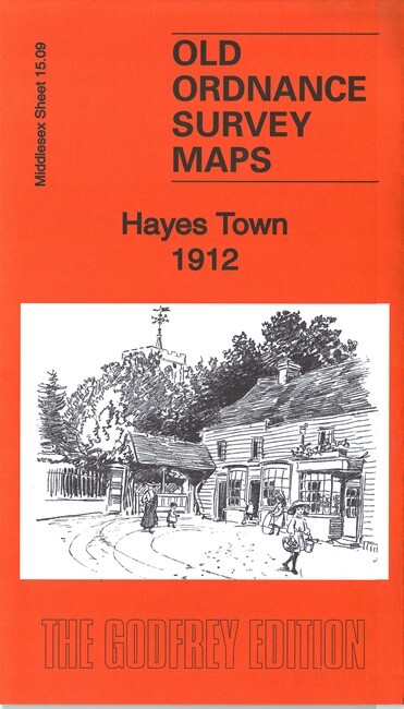 Hayes Town 1912 Middlesex Sheet 15.09 by Peter Hounsell