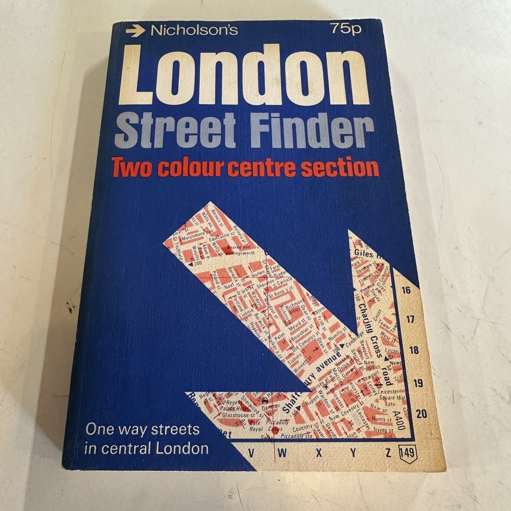 The Observer London Street Finder Book Maps