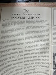 Burrows Pointer Guide Map Of Wolverhampton And district 5th Edition..