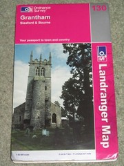 Ordnance Survey Landranger 1:50,000 sheet 130 Grantham – 2007 edn